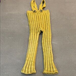 Misha And Puff Winter Wheat Knit Longies Overalls